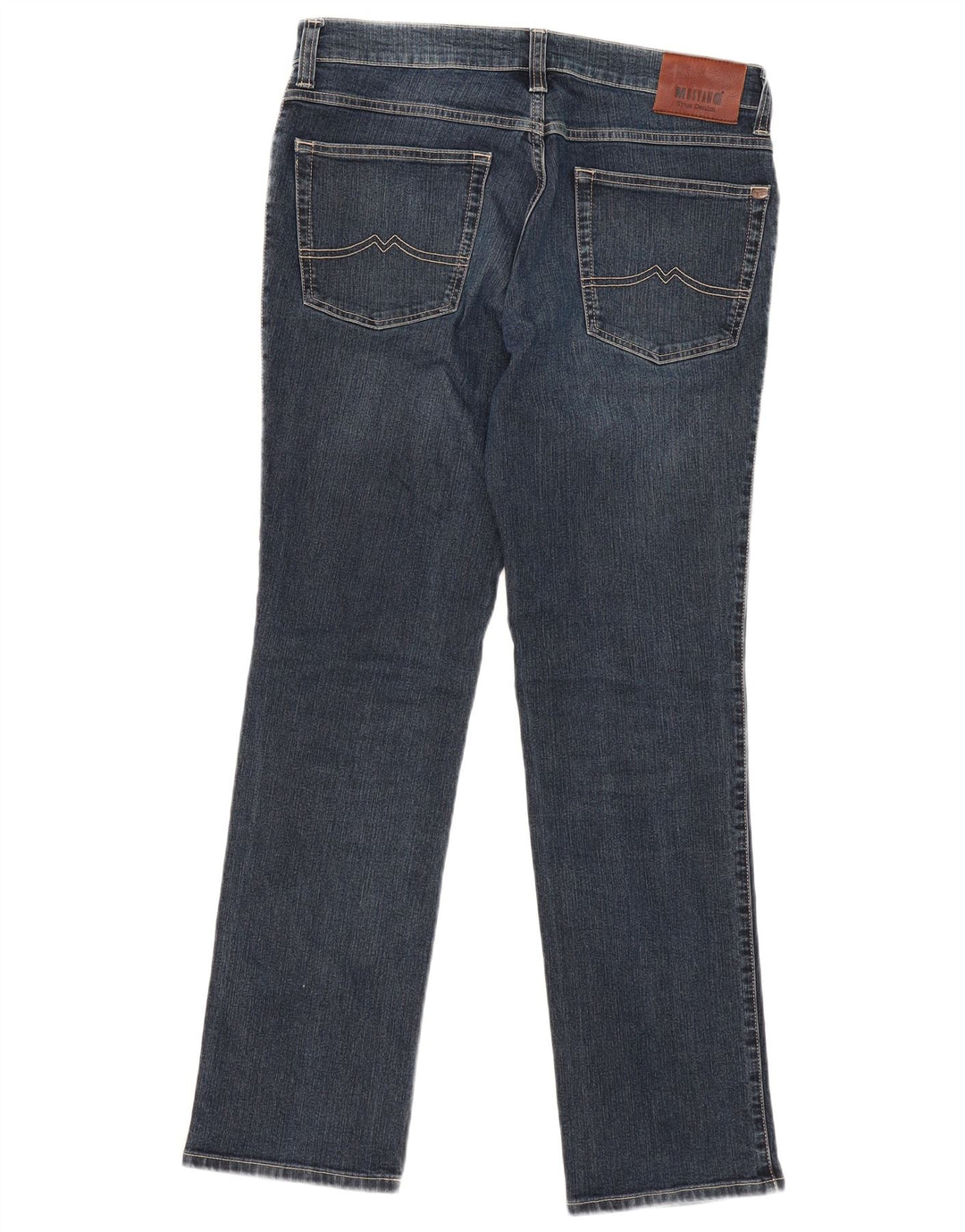 MUSTANG Herren Tramper Slim Jeans W36 L32 Marineblau Baumwolle