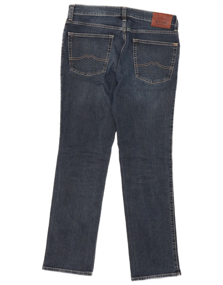 MUSTANG Herren Tramper Slim Jeans W36 L32 Marineblau Baumwolle
