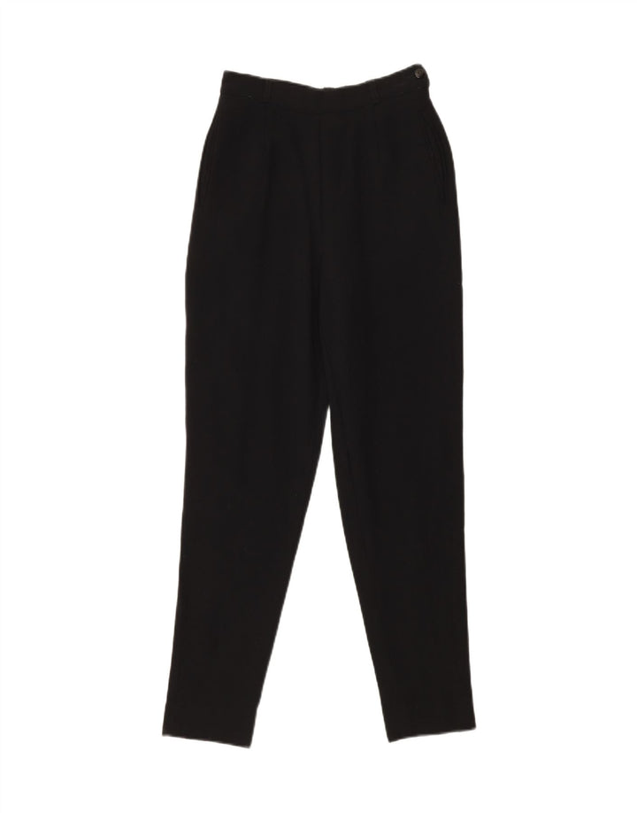 MISSTWIDD Womens High Waist Suit Trousers EU 40 Medium W24 L28 Black Vintage Misstwidd and Second-Hand Misstwidd from Messina Hembry 