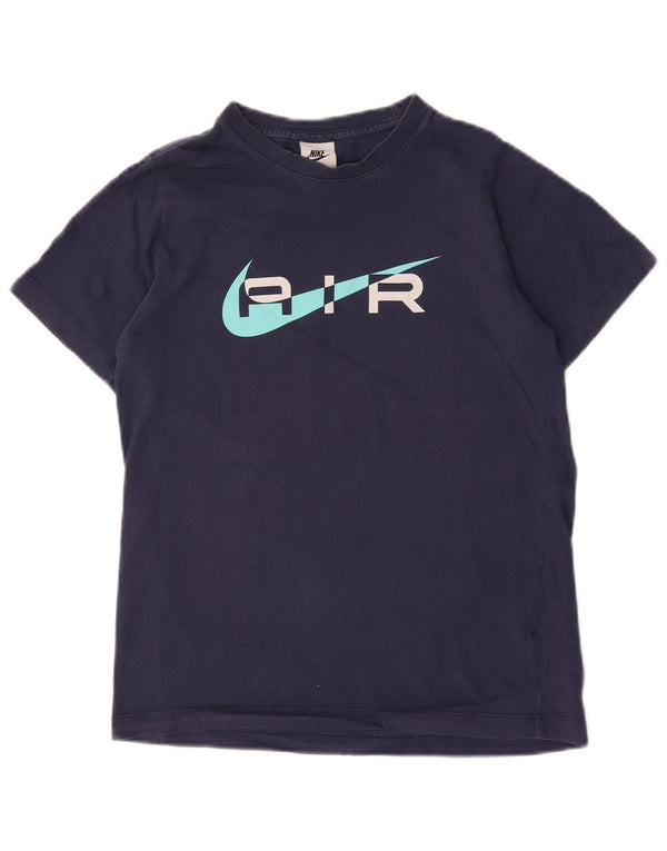 Nike T-Shirt mit Grafik für Jungen, 12–13 Jahre, Größe L, Marineblau, Baumwolle