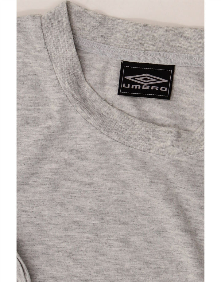 UMBRO Herren T-Shirt Top Large Grau meliert