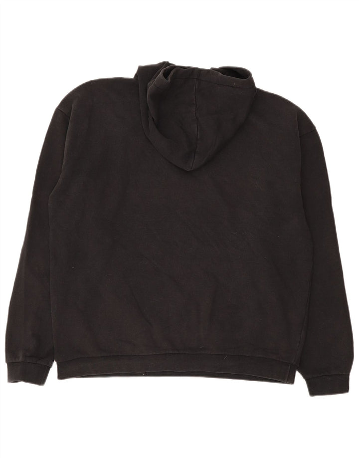 Hurley Herren-Kapuzenpullover mit Grafik, mittelschwarze Baumwolle