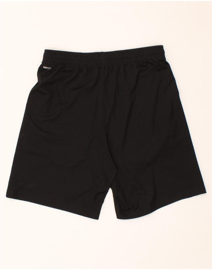 PUMA Mens Sport Shorts Small  Black Colourblock Polyester Vintage Puma and Second-Hand Puma from Messina Hembry 