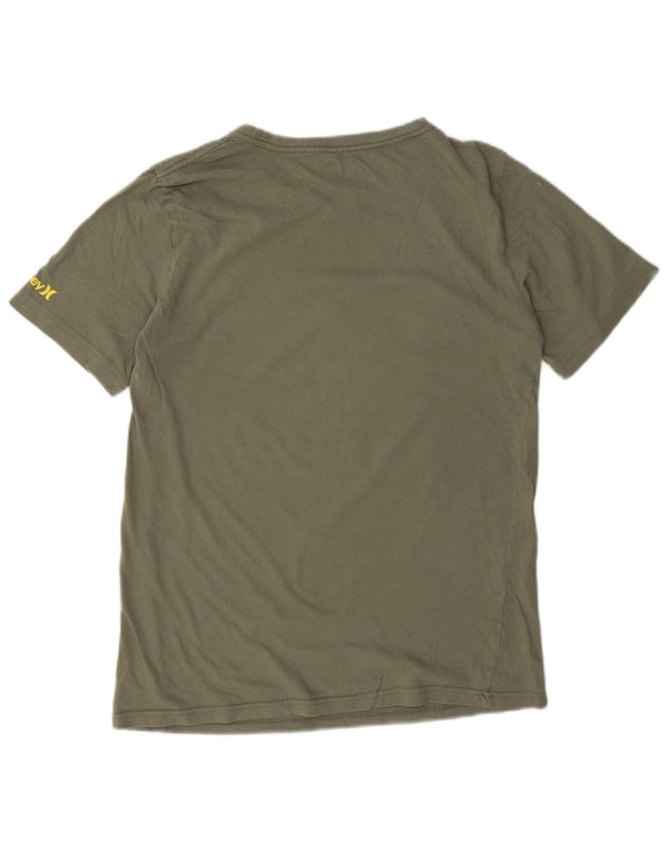 Hurley Grafik-T-Shirt-Oberteil für Jungen, 13–14 Jahre, XL, Khaki