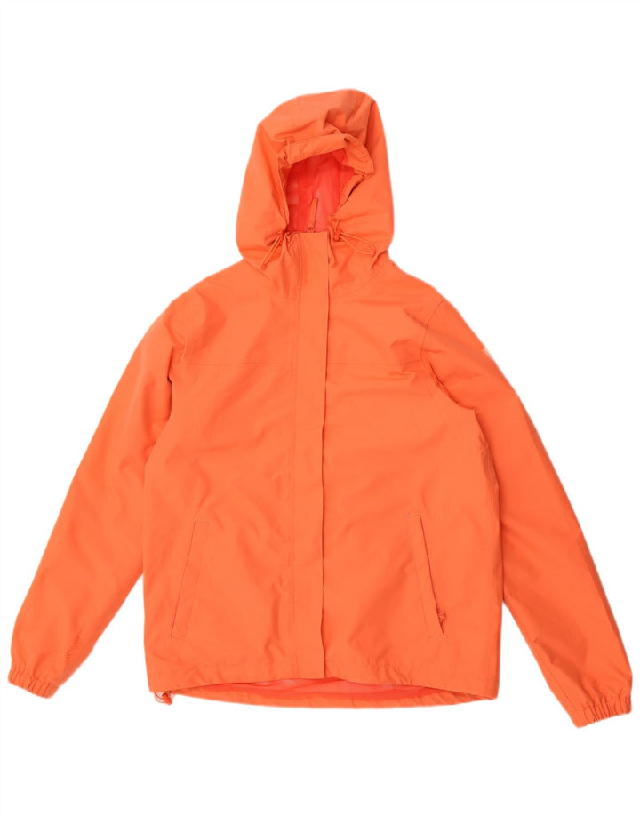 Helly Hansen Damen-Regenjacke mit Kapuze, UK 14, Mittelorange, Polyester