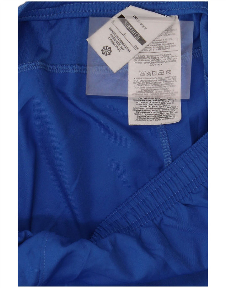 Nike Herren Dri Fit Slim Fit Sportshorts, klein, blau, Polyester