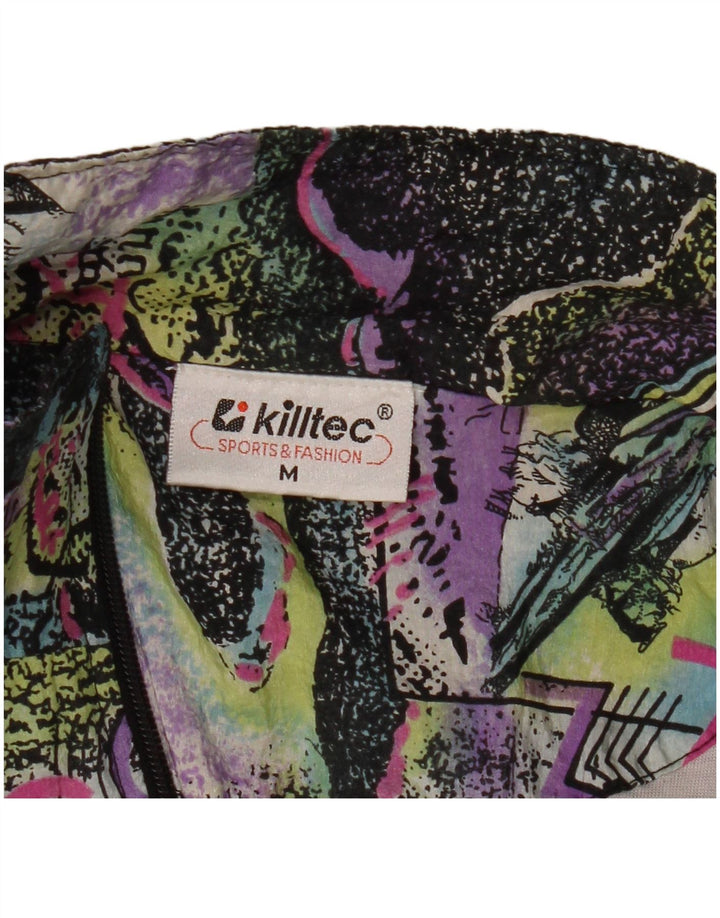 Killtec Herren-Trainingsanzugoberteil mit Grafik, Mittelschwarz, Farbblock