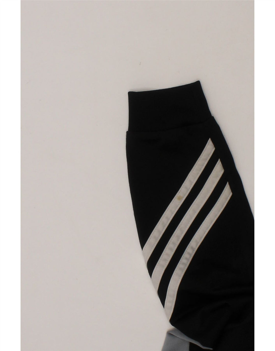 ADIDAS Boys Tracksuit Top Jacket 5-6 Years XS  Black Colourblock Polyester Vintage Adidas and Second-Hand Adidas from Messina Hembry 