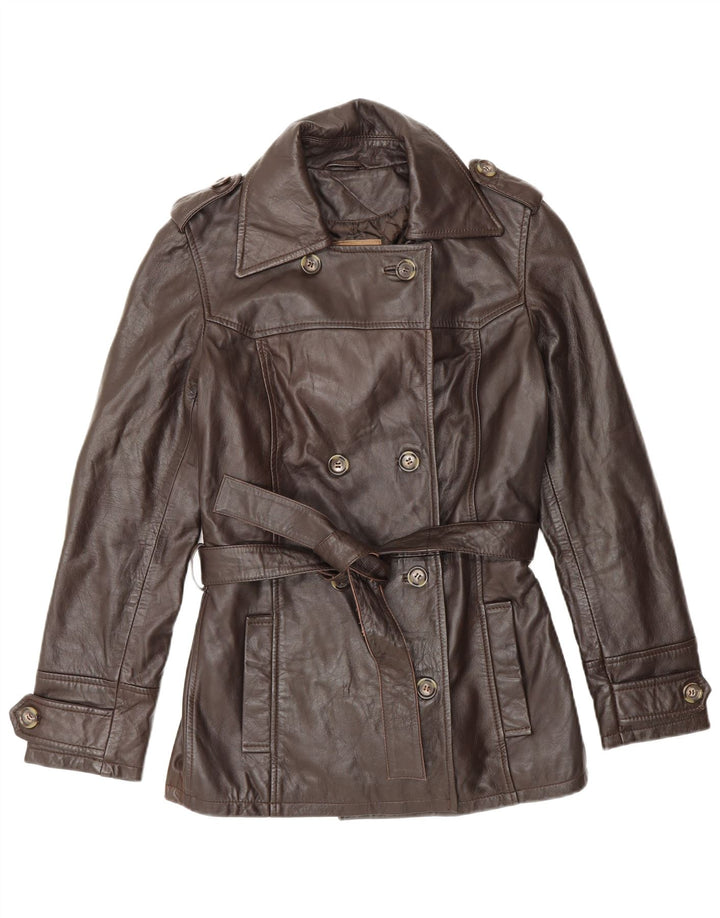 Conbipel Damen-Militär-Zweireiherjacke IT 42 Mittelbraun