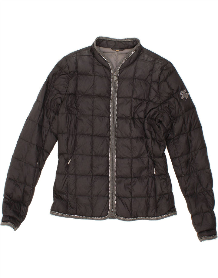 FAY Womens Padded Jacket UK 14 Medium Black Polyamide Vintage Fay and Second-Hand Fay from Messina Hembry 