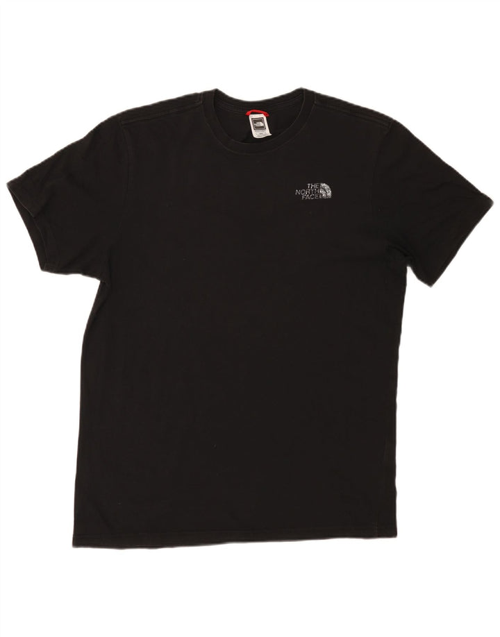 The North Face Herren-T-Shirt mit Grafik, mittelschwarze Baumwolle