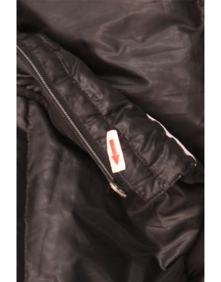 Champion Damen-Kapuzenmantel, gepolstert, UK 18, XL, Schwarz, Polyester