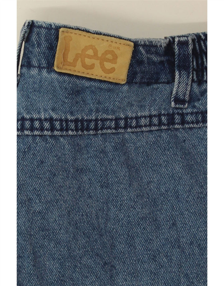 LEE Womens High Waist Denim Shorts W32 Large Blue Vintage Lee and Second-Hand Lee from Messina Hembry 