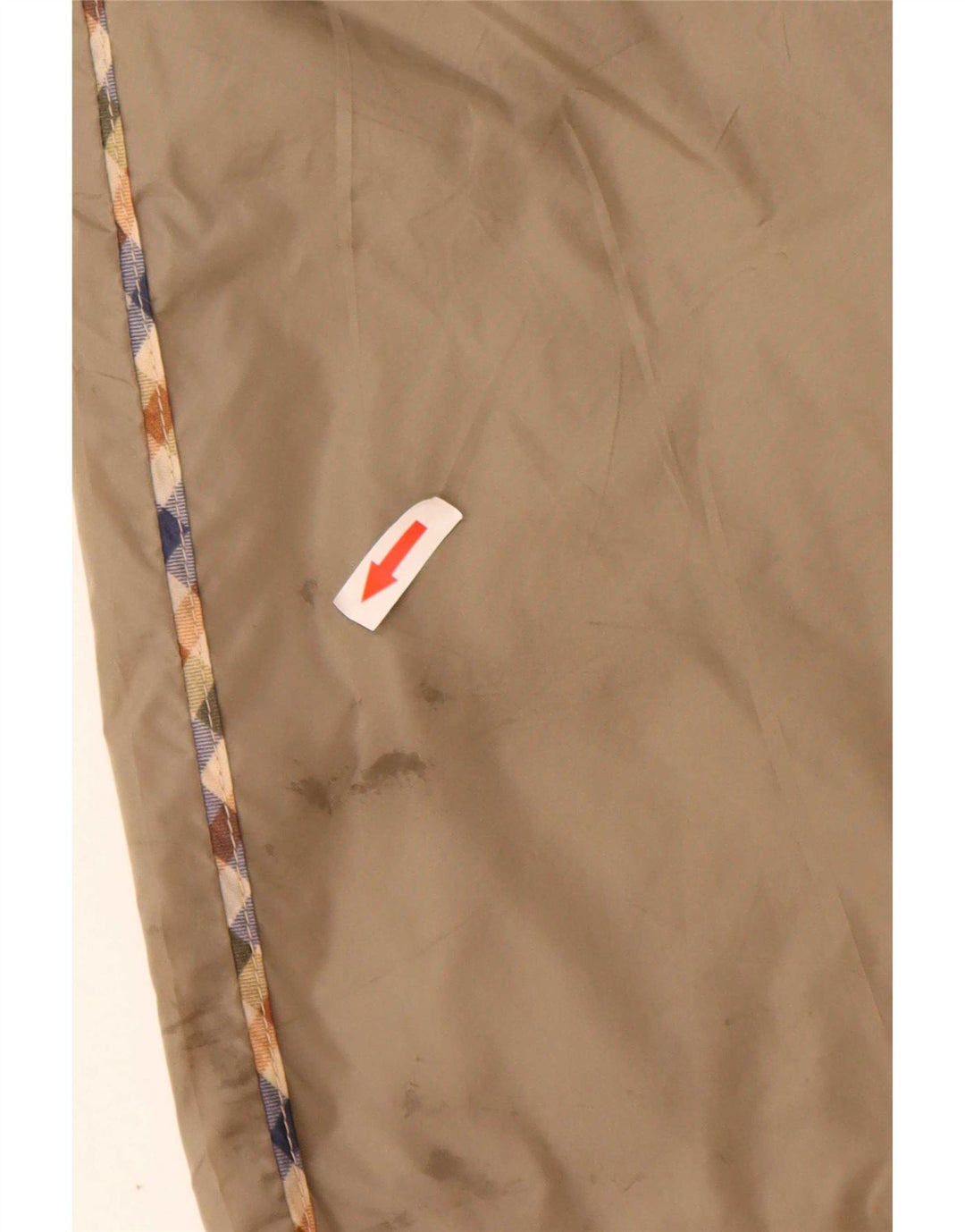 Aquascutum Herren Chinoshorts IT 50 Large W36 Graues Polyamid