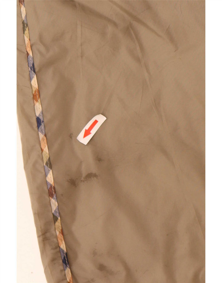 Aquascutum Herren Chinoshorts IT 50 Large W36 Graues Polyamid