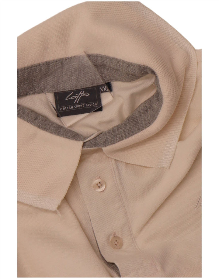 LOTTO Herren Poloshirt 2XL Weiß