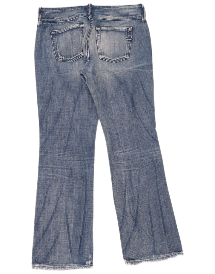 Diesel Damen Distressed Bootcut Jeans W29 L29 Blaue Baumwolle