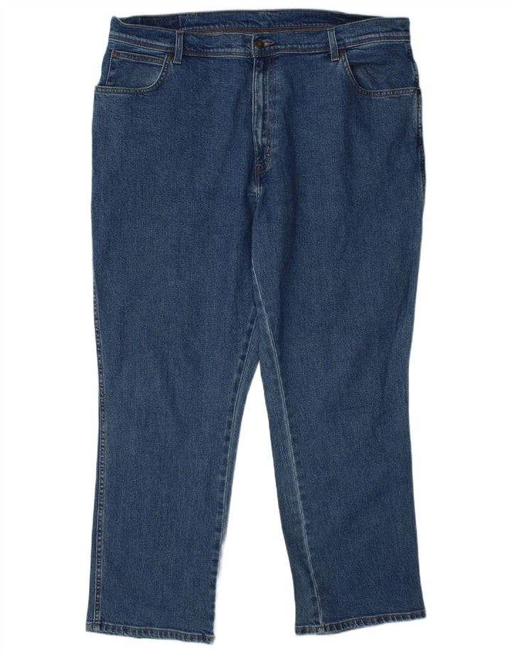 WRANGLER Herren-Jeans, reguläre Passform, gerade Passform, W42, L30, Blau, Baumwolle