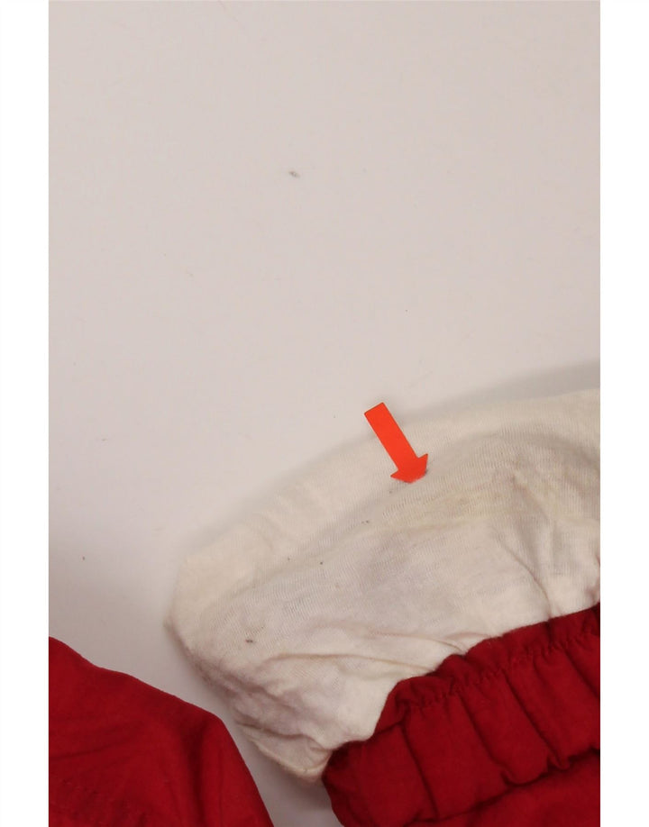 Marcel Clair Herren Anorakjacke UK 42 XL Rot Colourblock Polyamid