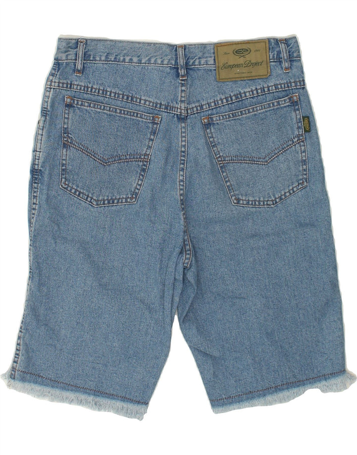 EUROPEAN PROJECT Mens Denim Shorts IT 48 Medium W32  Blue Cotton | Vintage European Project | Thrift | Second-Hand European Project | Used Clothing | Messina Hembry 
