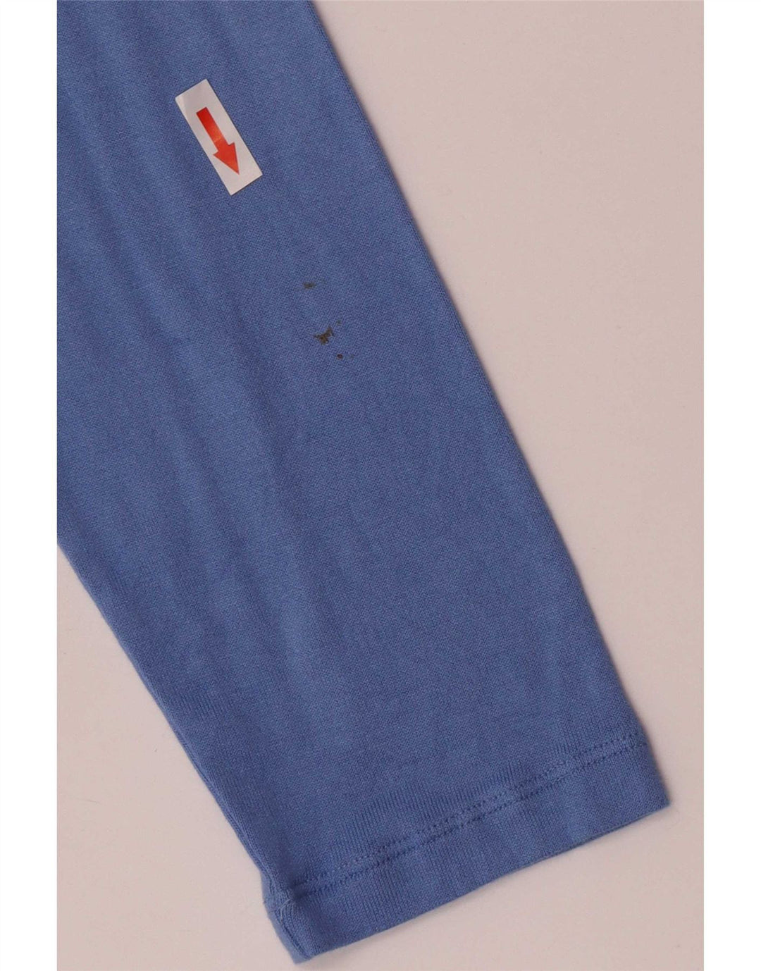 Marks & Spencer Damen Top Langarm UK 16 Large Blaue Viskose