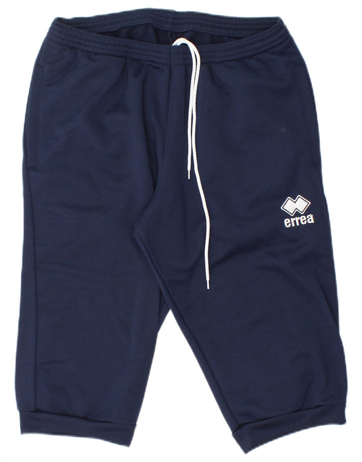 Errea Herren-Bermuda-Sportshorts, mittelgroß, Marineblau