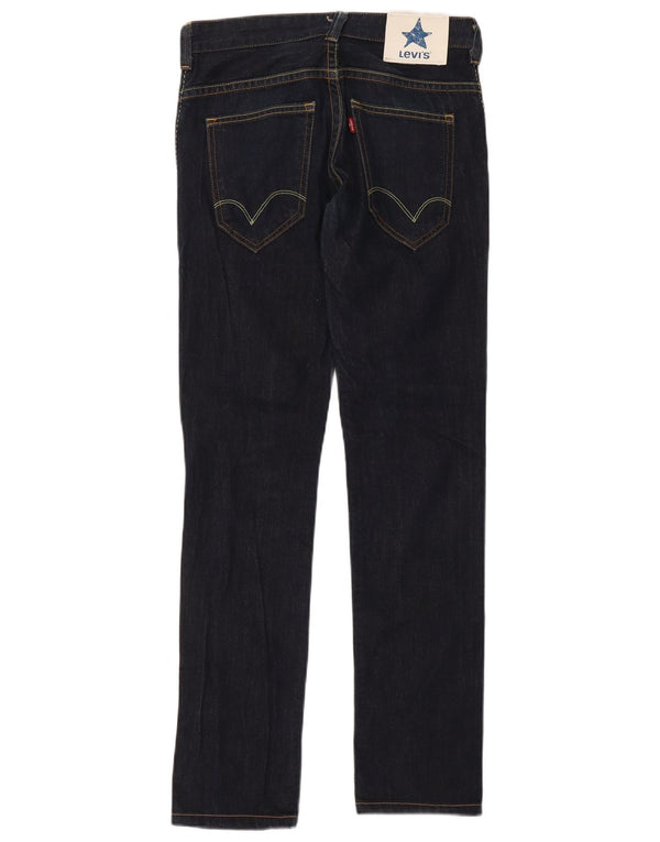 Levi's Damen Skinny Jeans W30 L34 Marineblaue Baumwolle