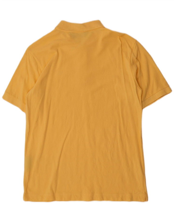 Kappa Herren-Poloshirt aus mittelgelber Baumwolle