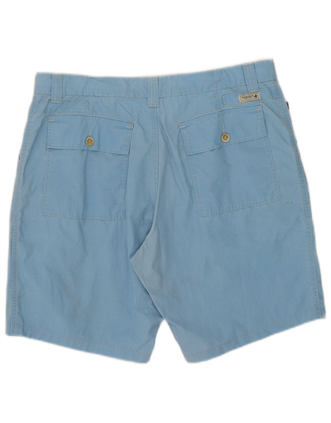 Brooksfield Herren-Chinoshorts W36, große blaue Baumwolle
