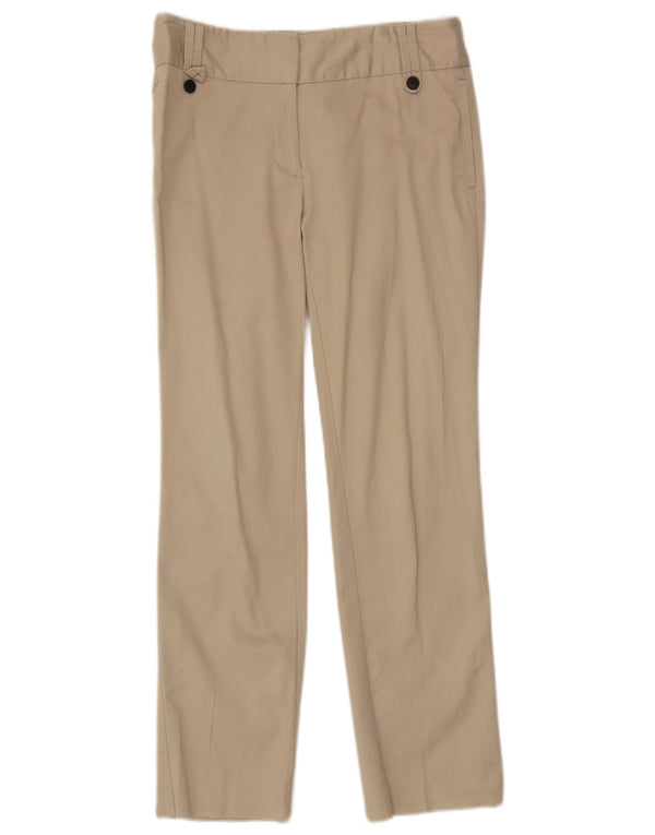 Gerade Chino-Hose für Damen von Zara, EU 36, XS, B26, L28, Beige
