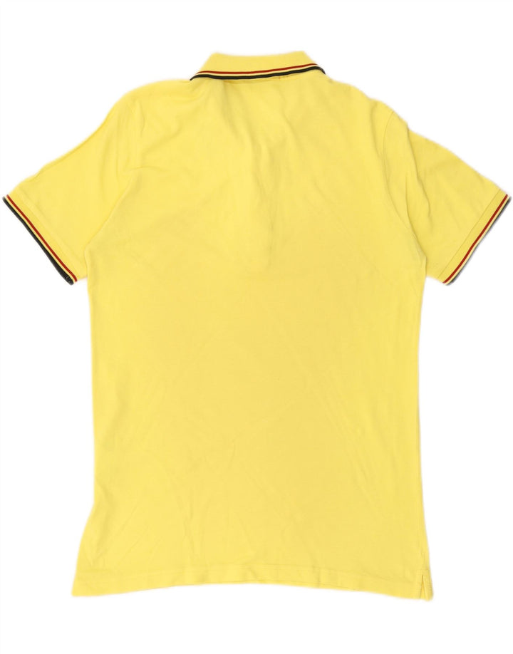 GAUDI Herren Poloshirt Große gelbe Baumwolle