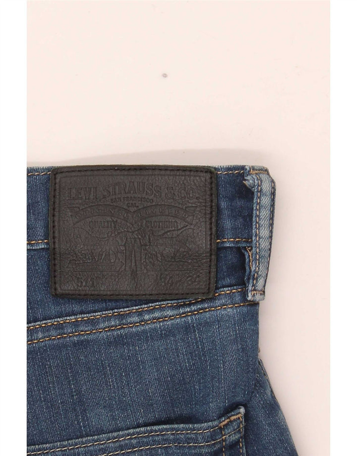Levi's Herren 511 Slim Jeans W34 L34 Blaue Baumwolle