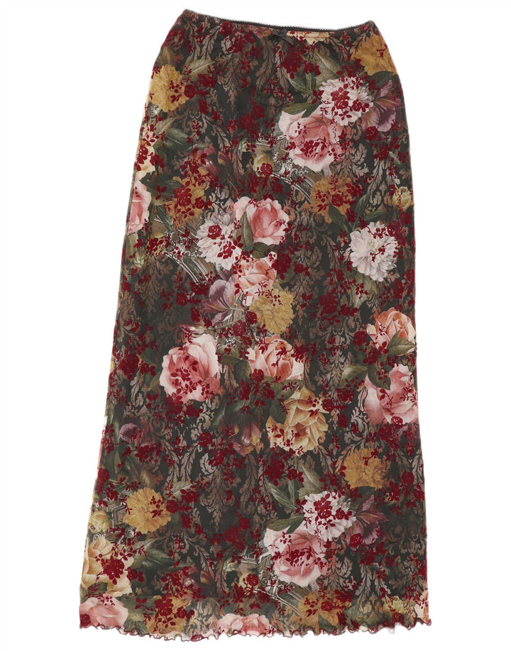 Urban Outfitters Damen-Maxirock, Größe S, Größe S, mehrfarbig, Blumenmuster, Polyester
