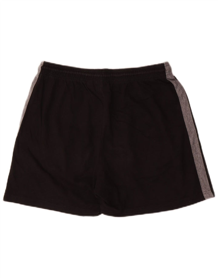 Fila Herren-Sportshorts, Mittelschwarz, Colourblock-Baumwolle