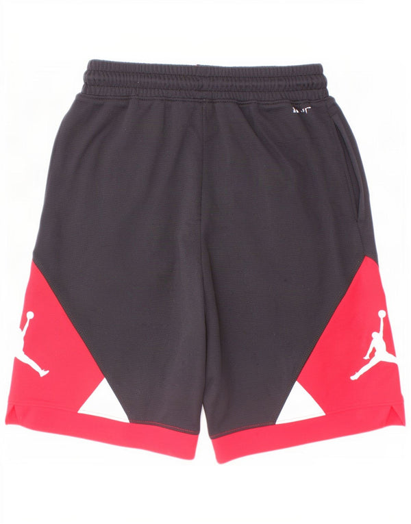 Jordan Dri Fit Sportshorts für Jungen, 10–11 Jahre, Mittelschwarz, Farbblock