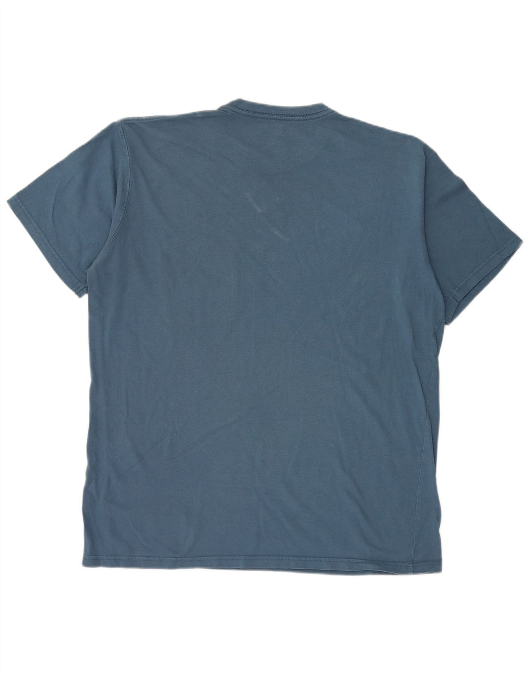 Russell Athletic Herren T-Shirt Top Large Blau Baumwolle