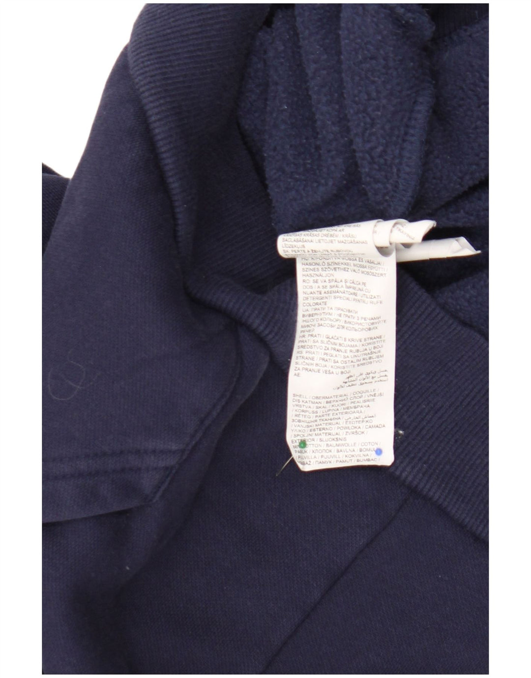 Puma Herren Grafik-Hoodie-Pullover aus Baumwolle in mittlerem Marineblau