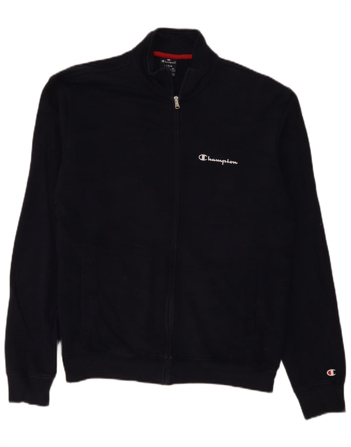Champion Herren-Trainingsanzugoberteil, große marineblaue Baumwolle