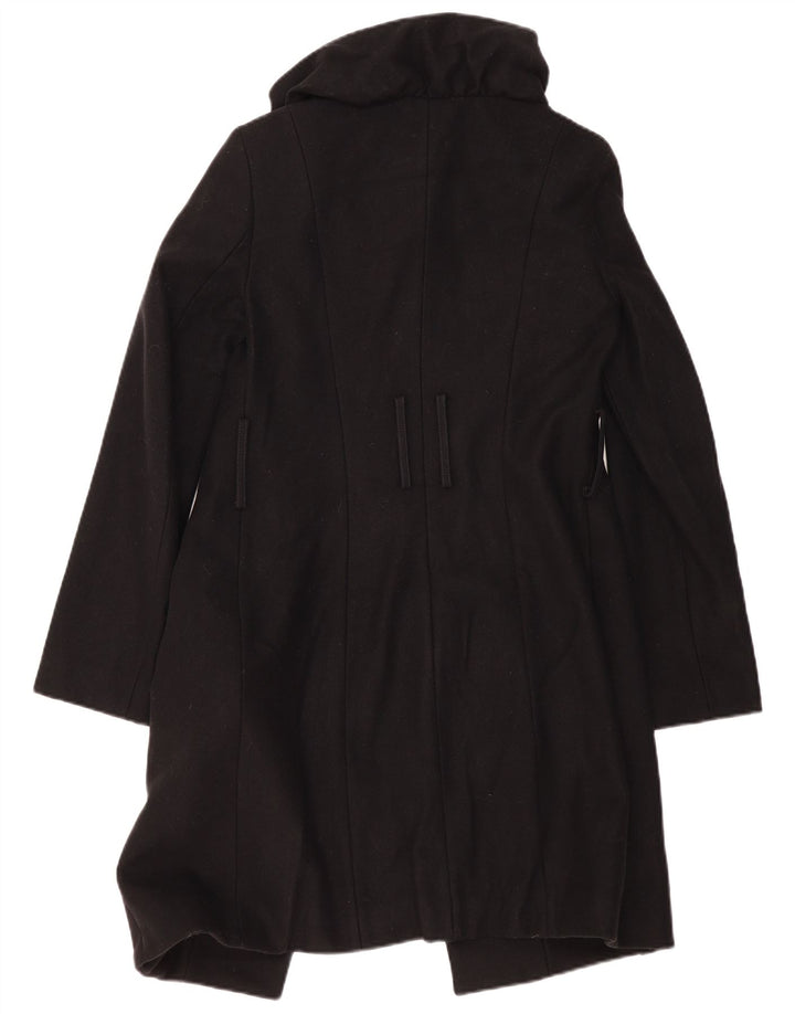 Patrizia Pepe Damen Mantel IT 42 Mittelschwarze Wolle