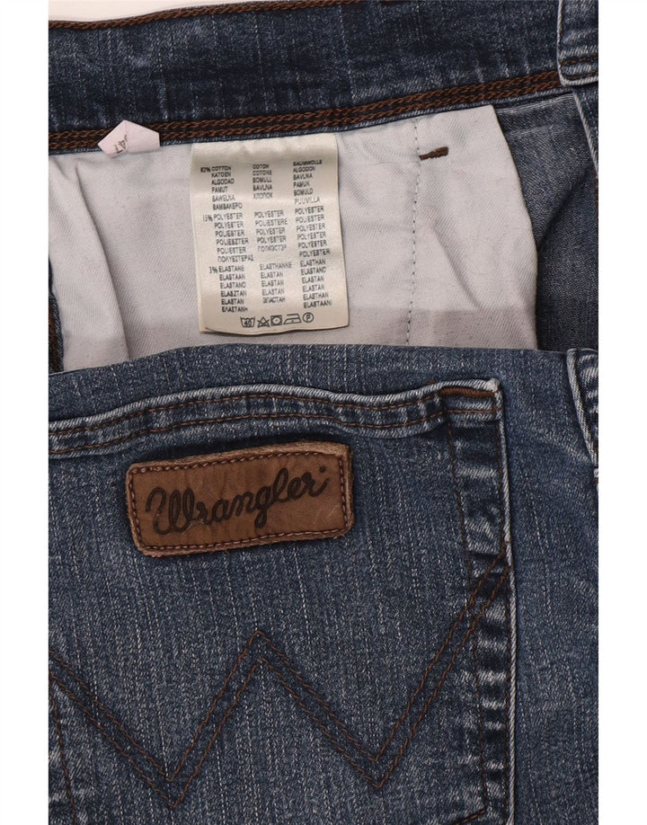 Wrangler Herren Texas Straight Jeans W34 L30 Blaue Baumwolle