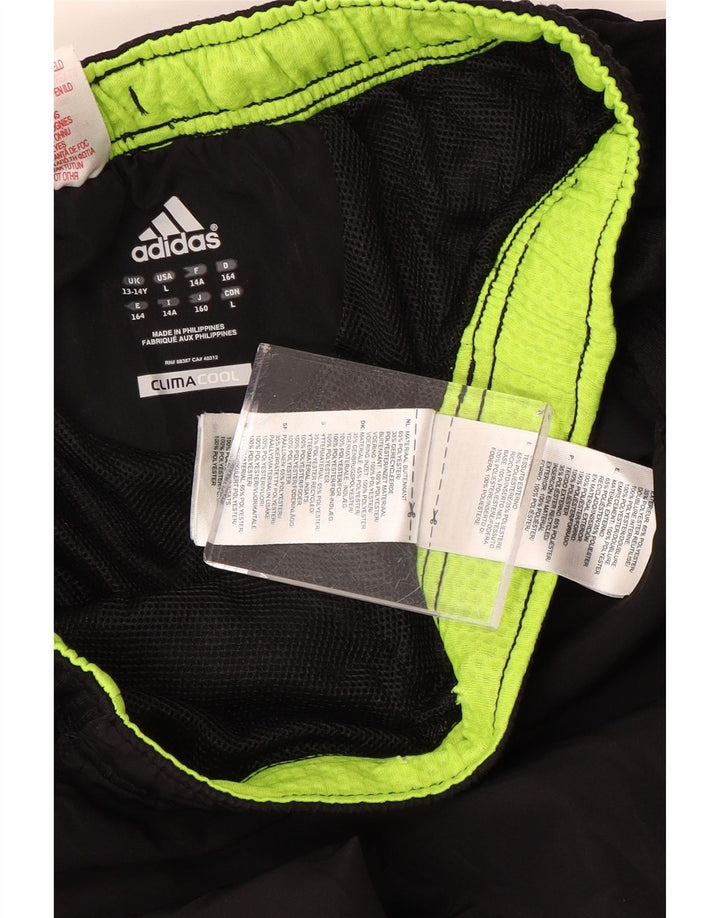 ADIDAS Climacool Trainingshose für Jungen, 13–14 Jahre, Schwarz, Farbblock