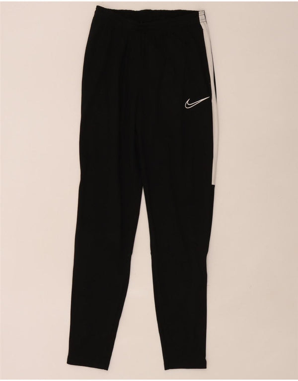 Nike Herren Dri Fit Trainingshose, Größe S, Schwarz, Colourblock-Polyester