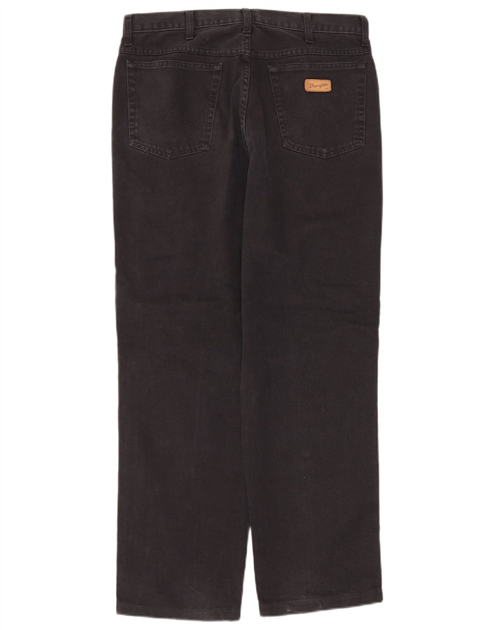Wrangler Herren gerade Freizeithose W32 L30 Schwarz