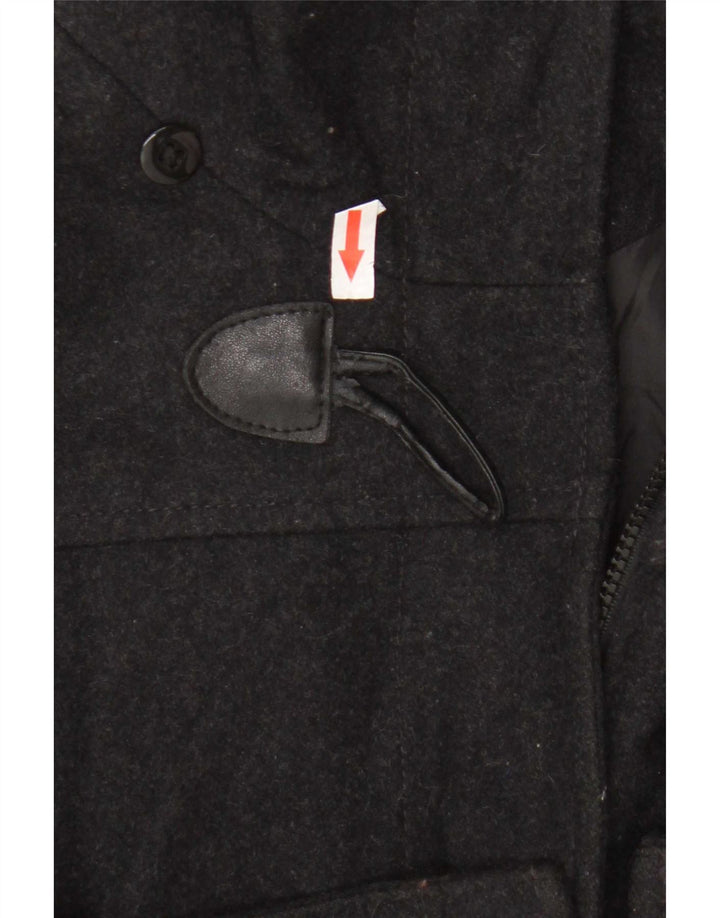 Nautica Damen Dufflecoat UK 14 Mittelschwarze Wolle