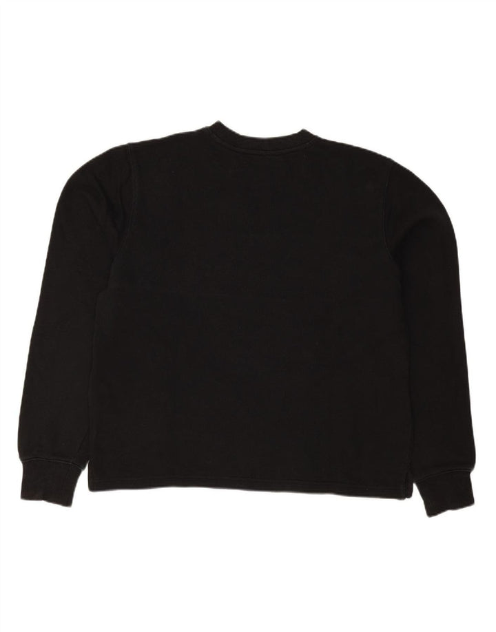 CALVIN KLEIN JEANS Mens Graphic Sweatshirt Jumper Small Black