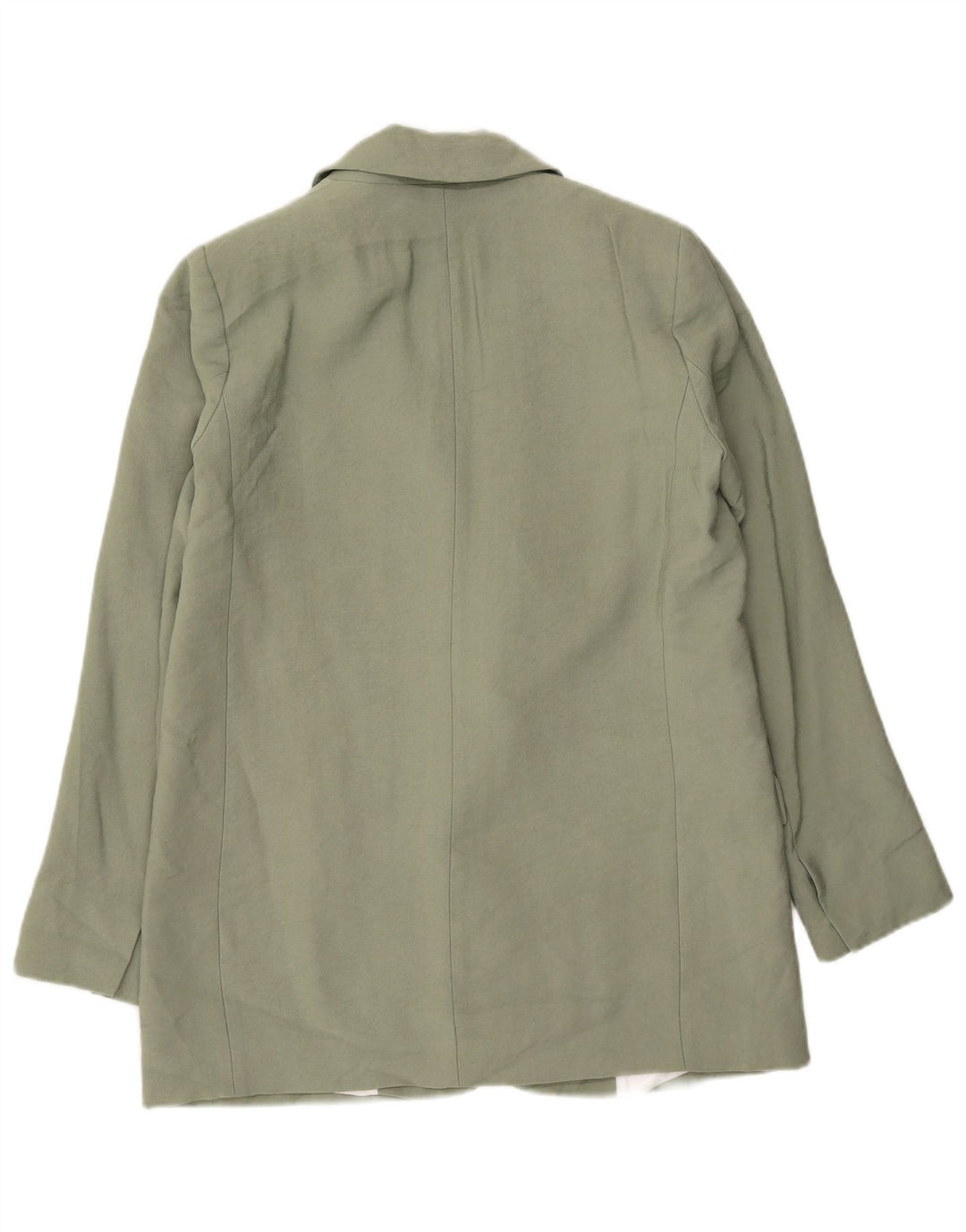 Zara Damen 1-Knopf-Blazerjacke UK 10 Small Grün