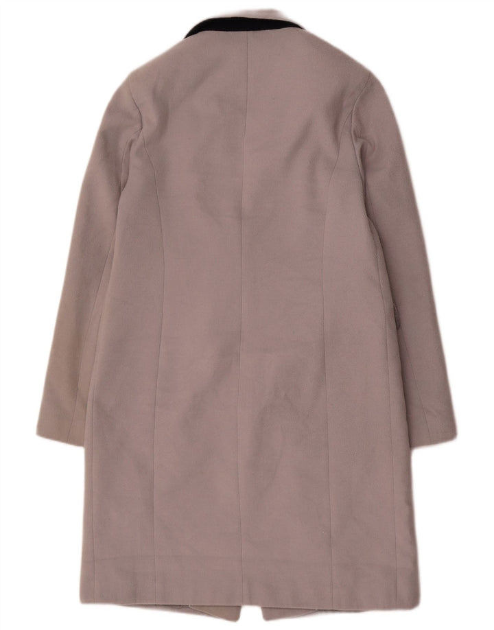 Marks & Spencer Offener Damenmantel UK 10 Small Grau Polyester
