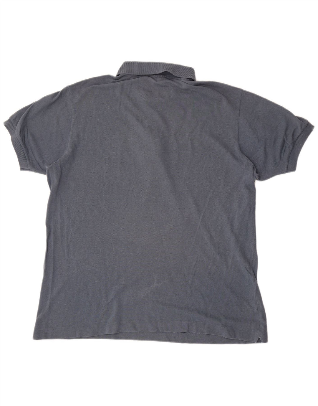 Lacoste Herren-Poloshirt, Größe 6 XL, graue Baumwolle