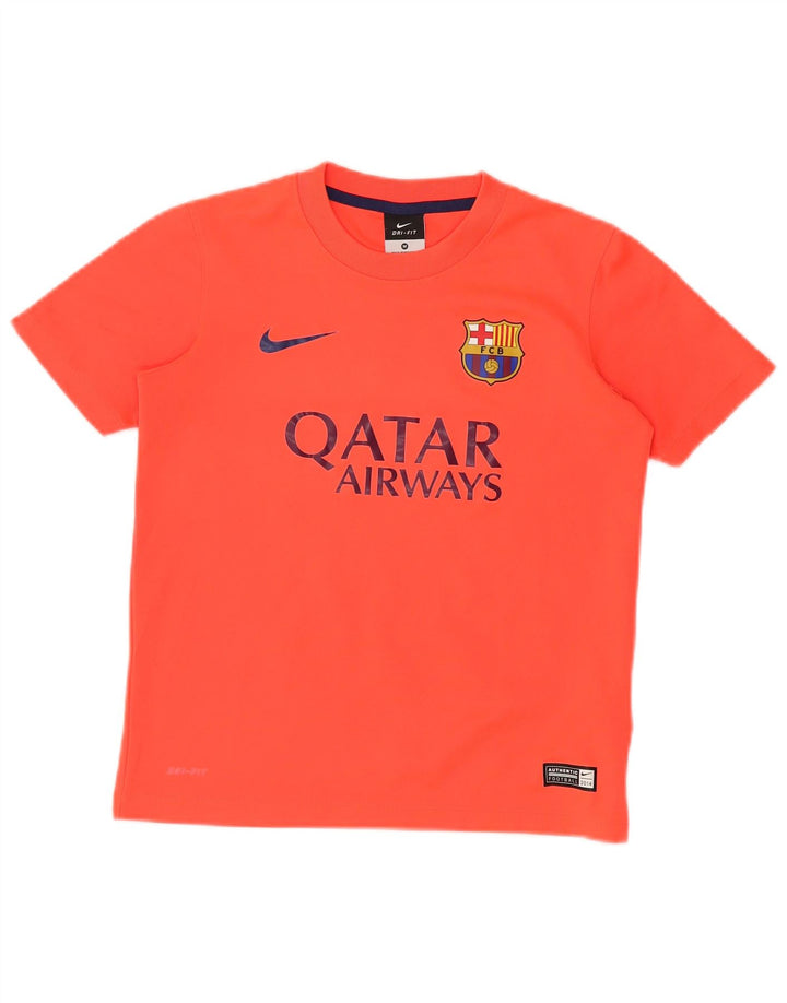 NIKE Barcelona Graphic T-Shirt für Jungen, 10–11 Jahre, mittelorange