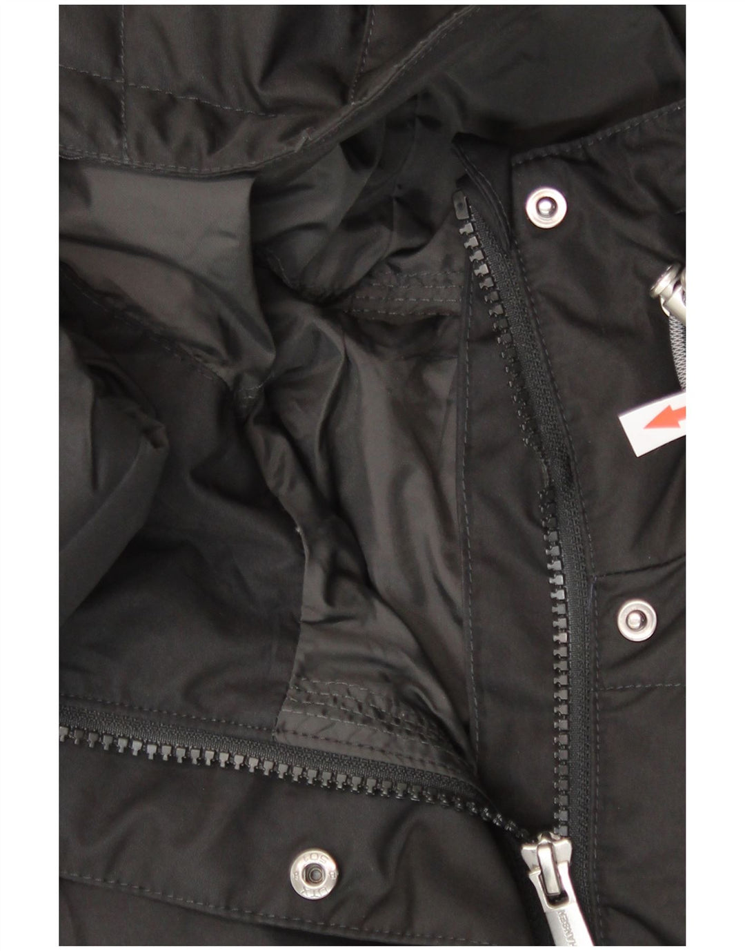 Helly Hansen Wattierter Damenmantel mit Kapuze, UK 10, Größe S, Schwarz, Polyester